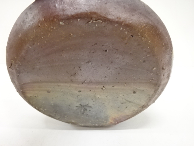  備前焼　鈴木黄弌造　手桶